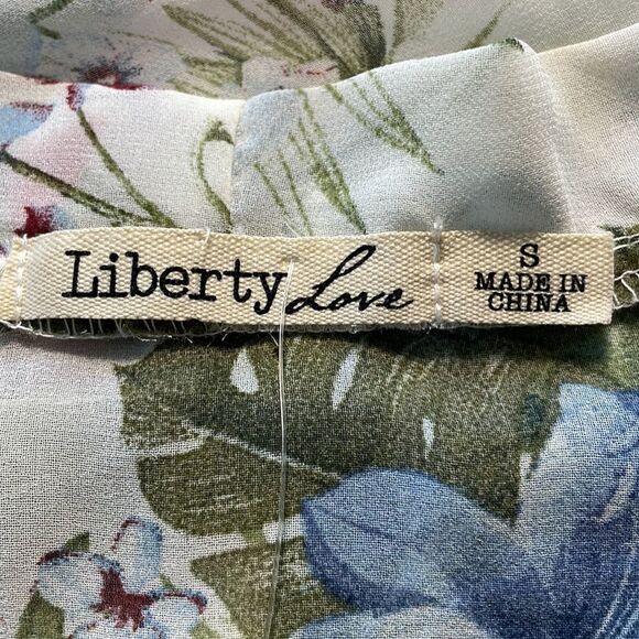 NWOT Liberty Love Floral Cardigan - Picture 6 of 10